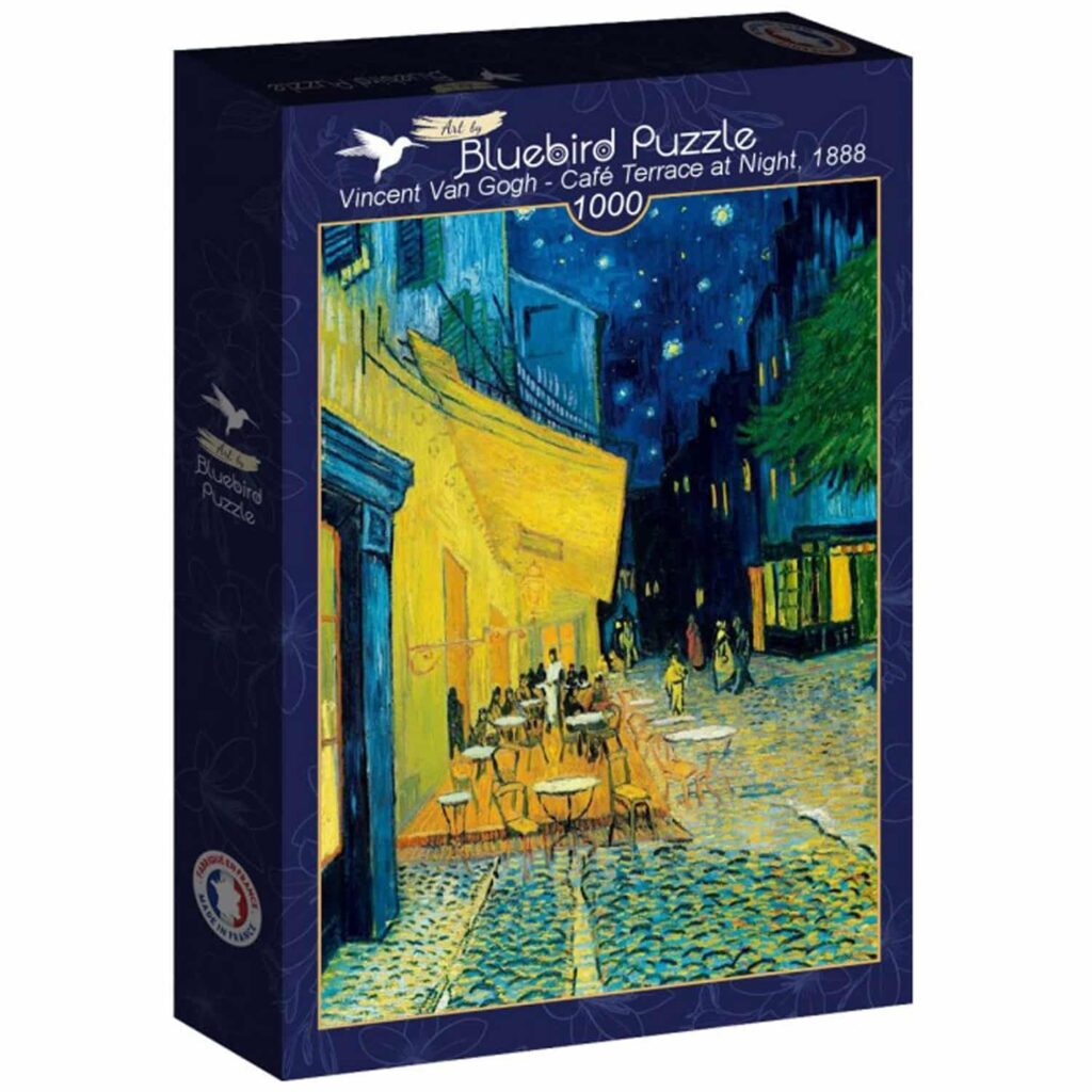 Bluebird Puslespil – Van Gogh: Fortovscafé 1888, 1000 Brikker