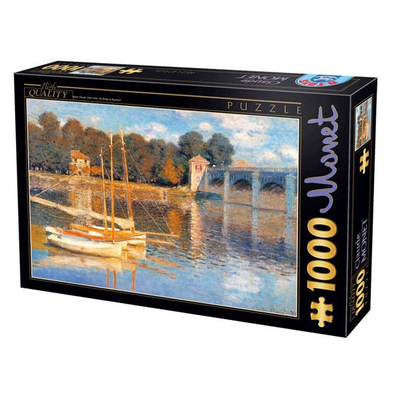 Dtoys Puslespil – Monet: Broen ved Argenteuil 1000 brikker
