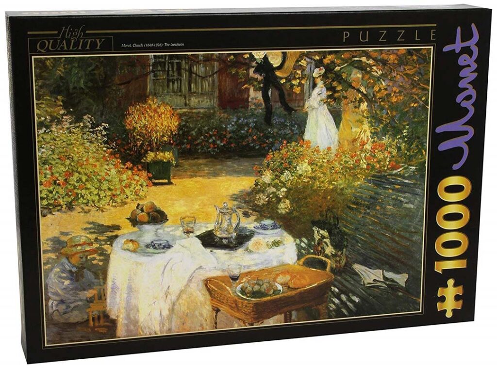 Dtoys Puslespil – Monet: Frokost i haven i Argenteuil 1000 brikker
