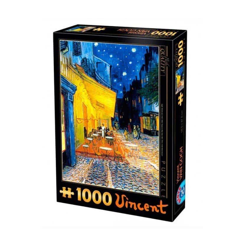 Dtoys Puslespil – Van Gogh: Fortovscafé 1000 brikker