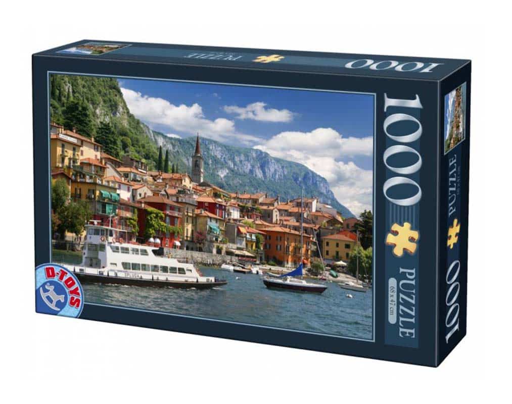 Dtoys Puslespil – Comosøen, Italien 1000 brikker