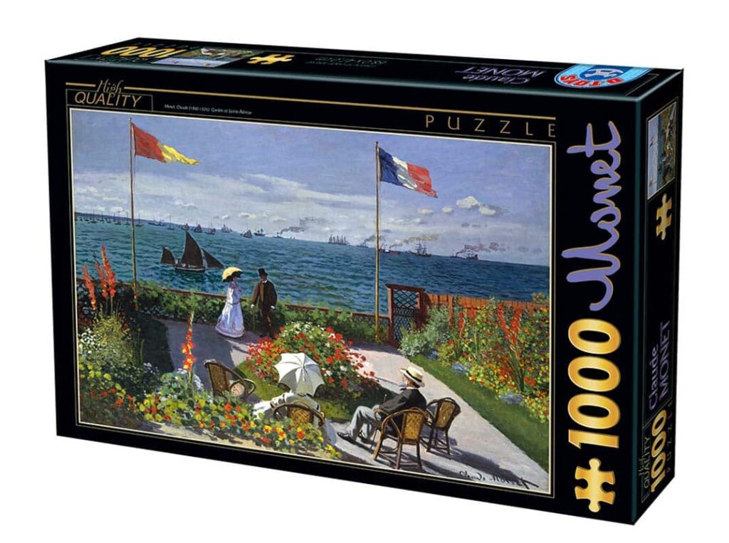 DToys Puslespil – Monet: Terrassen i Sainte-Adresse 1000 brikker