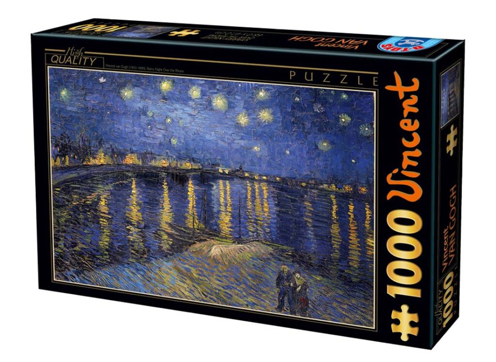 DToys Puslespil – Van Gogh: Stjernenat 1000 brikker