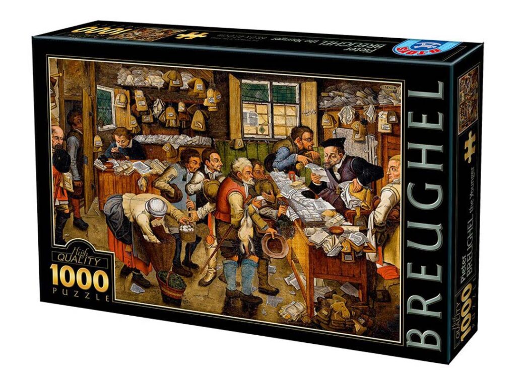 DToys Puslespil – Brueghel: Betalingen af tiende 1000 brikker