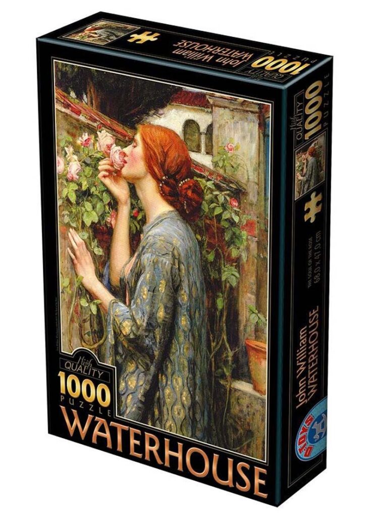 DToys Puslespil – Waterhouse: Rosens sjæl 1000 brikker