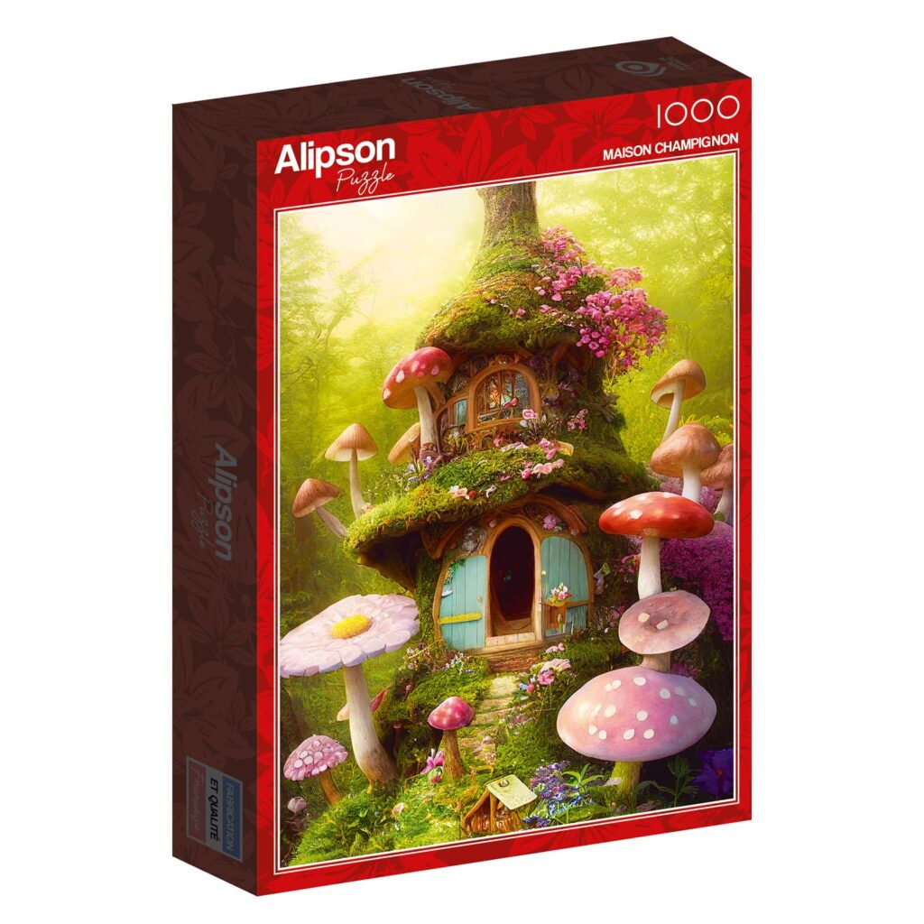 Alipson Puzzle Puslespil – Svampehus 1000 brikker