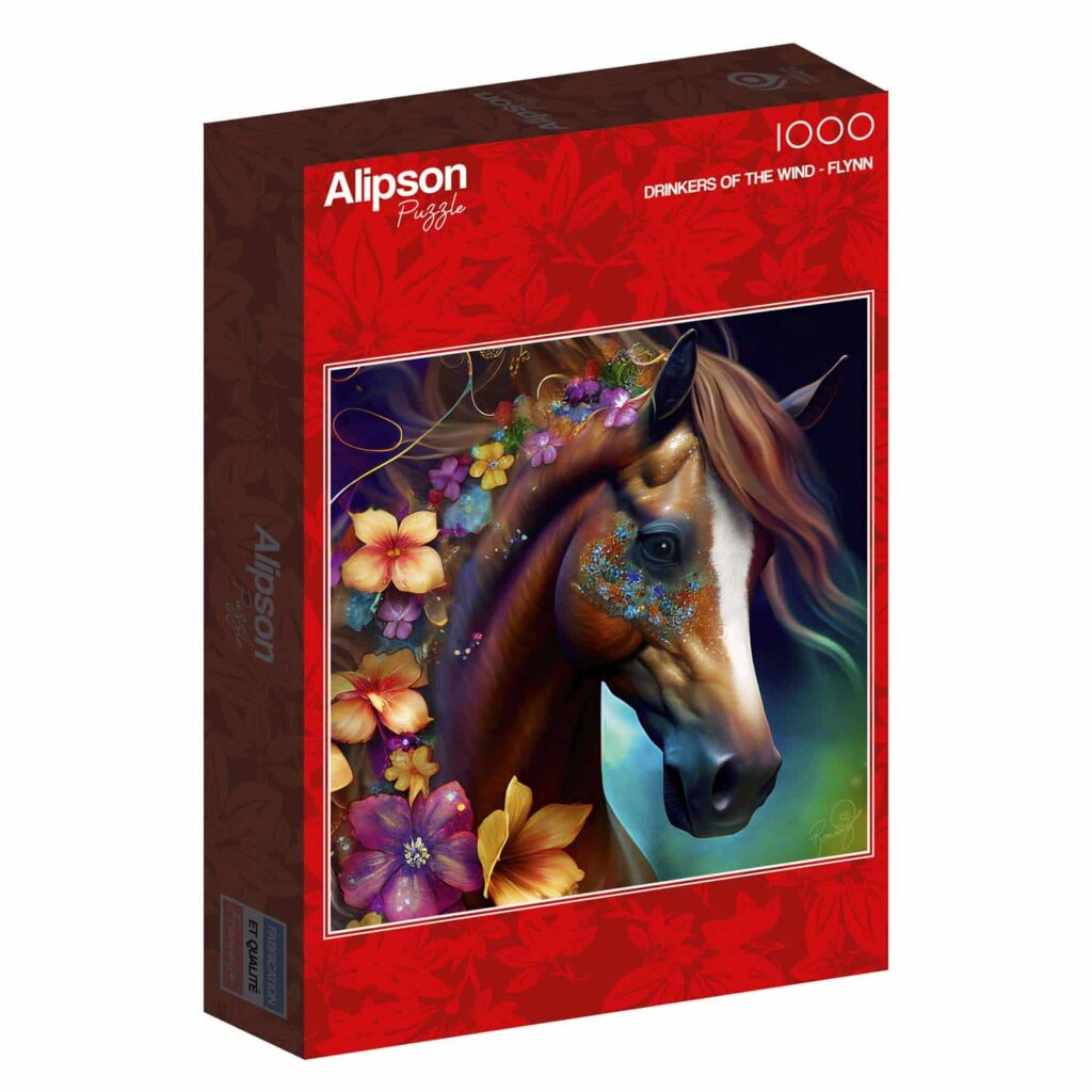 Alipson Puzzle Puslespil – Hurtig som vinden 1000 brikker