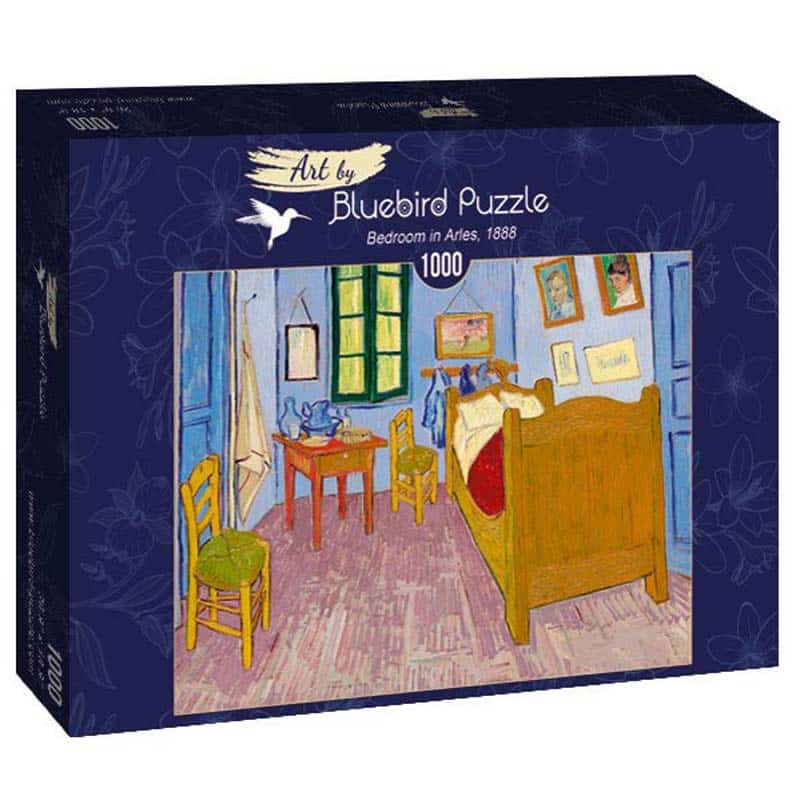 Bluebird Art Puslespil – Van Gogh: Soveværelse i Arles 1000 brikker