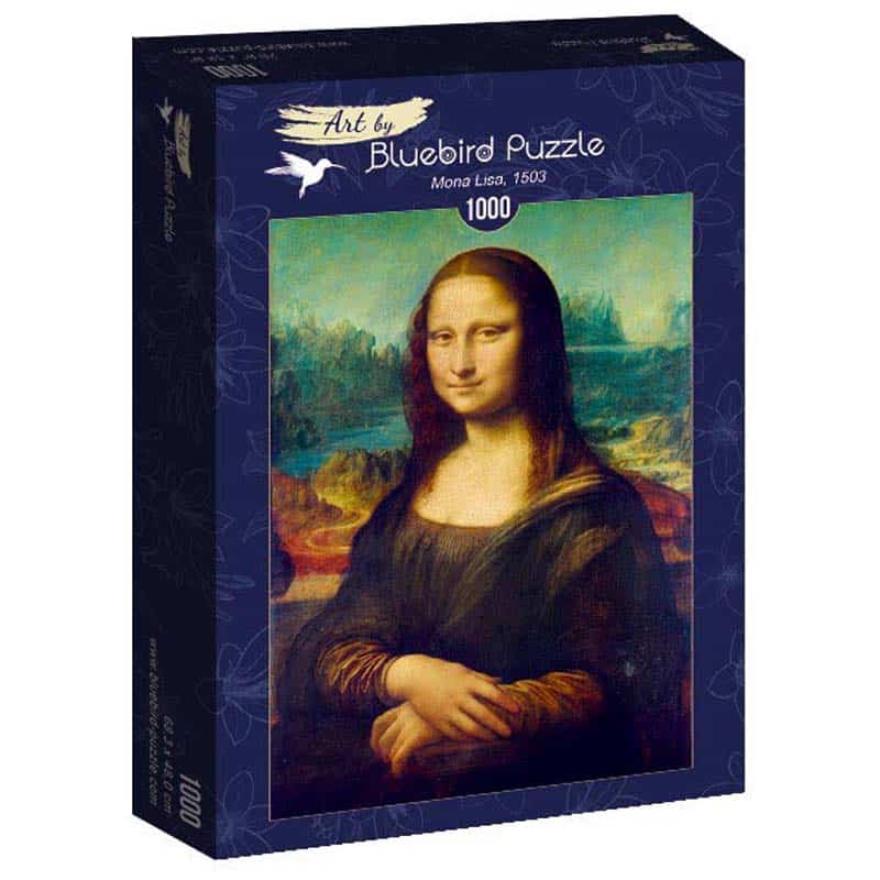 Bluebird Art Puslespil – Da Vinci: Mona Lisa 1000 brikker