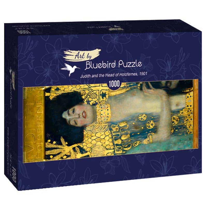 Bluebird Art Puslespil – G.Klimt: Judit og Holofernes hoved 1000 brikker