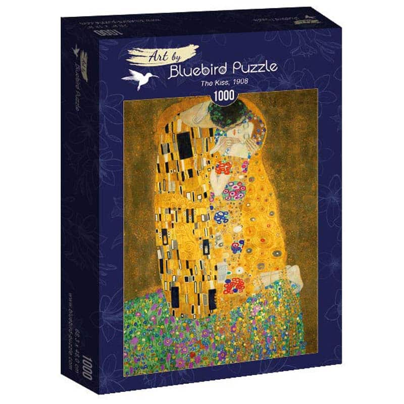 Bluebird Art Puslespil – G.Klimt: Kyssen 1000 brikker