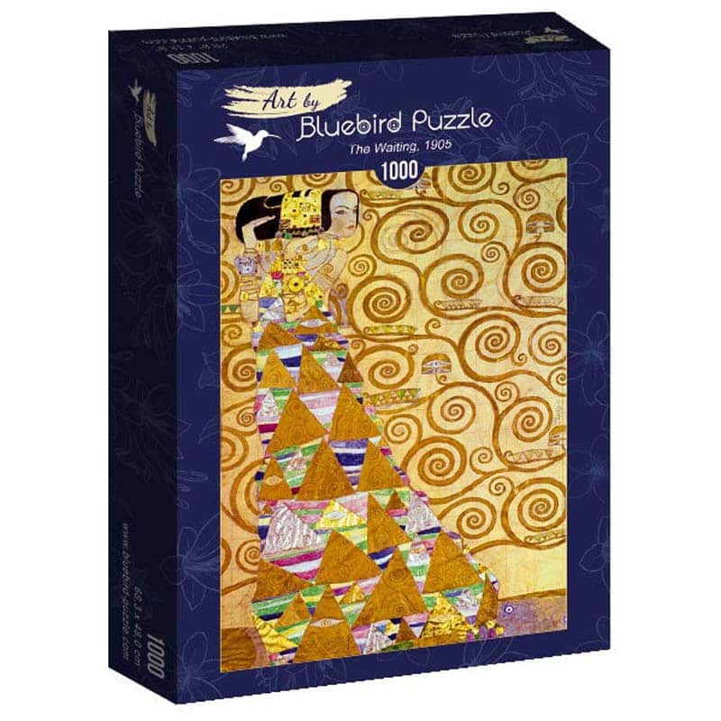 Bluebird Art Puslespil – G.Klimt: Ventetid 1000 brikker