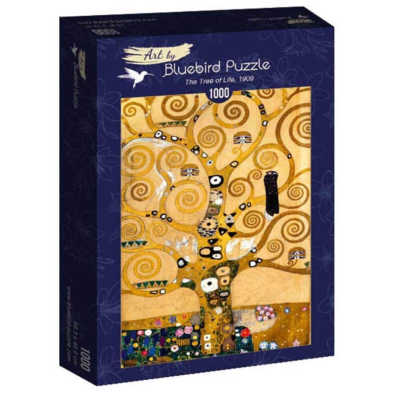 Bluebird Art Puslespil – G.Klimt: Livets træ 1000 brikker
