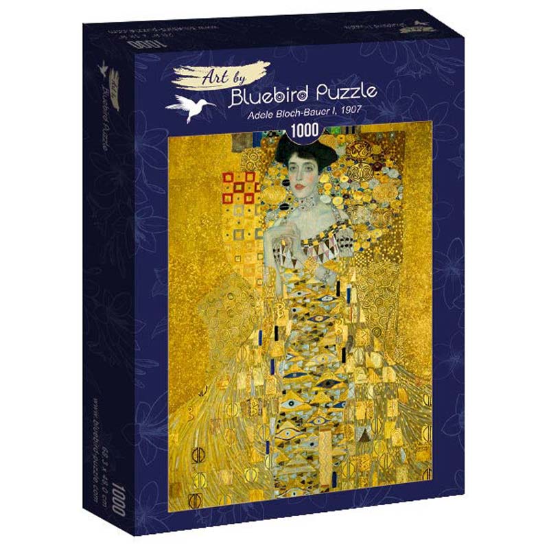 Bluebird Art Puslespil – G.Klimt: Adele Bloch-Bauer I 1000 brikker