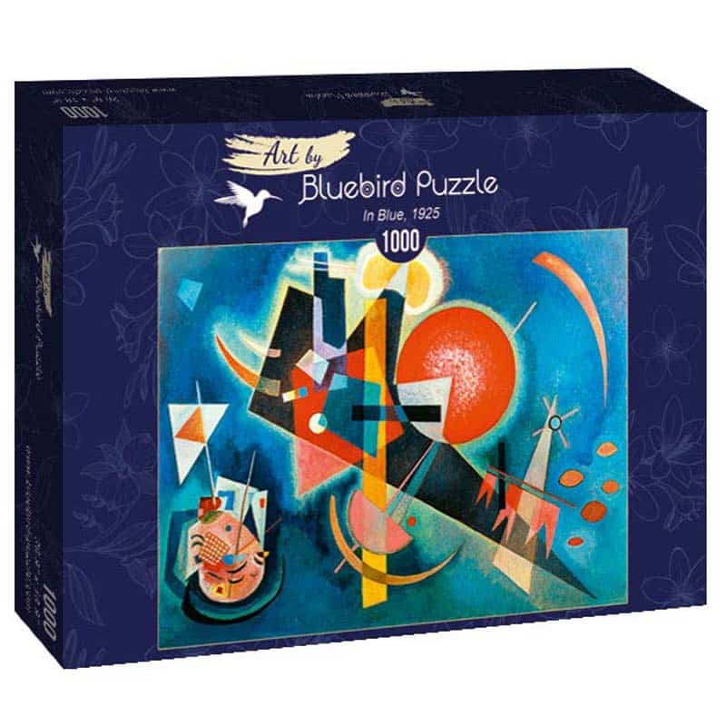 Bluebird Art Puslespil – V.Kandinsky: In Blue 1000 brikker