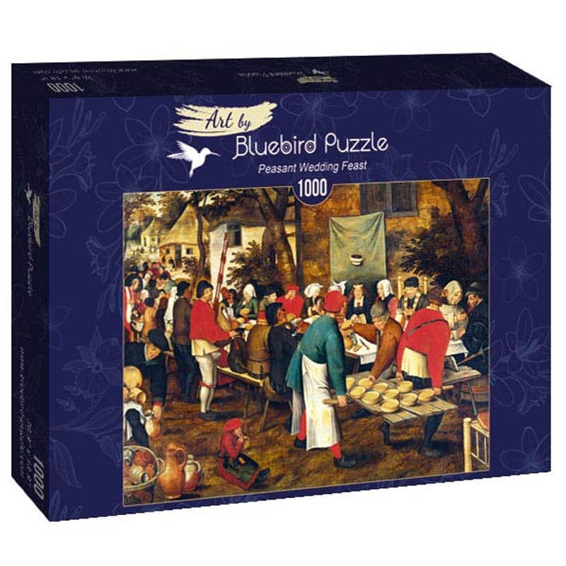 Bluebird Art Puslespil – P.Brueghel: Bondebryllupet 1000 brikker