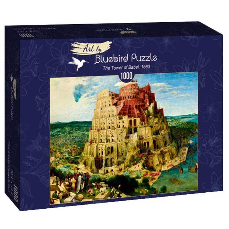 Bluebird Art Puslespil – P.Brueghel: Babelstårnet 1000 brikker