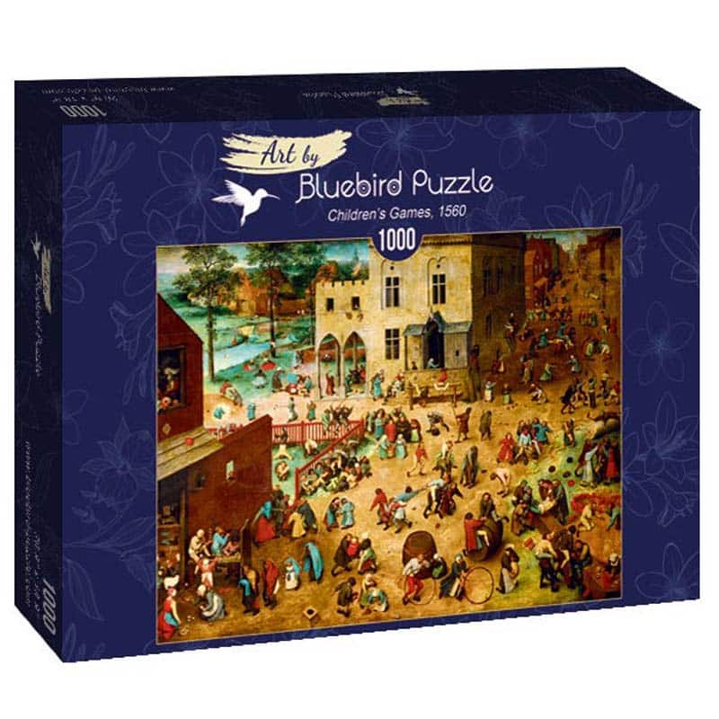 Bluebird Art Puslespil – P.Brueghel: Børnespil 1000 brikker