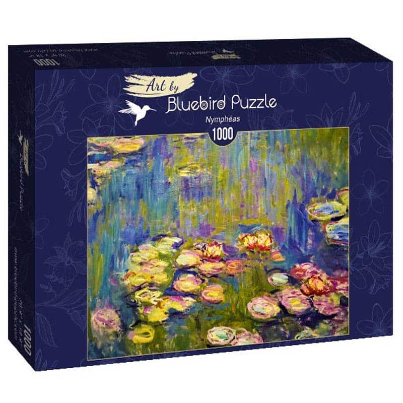Bluebird Art Puslespil – C.Monet: Nymphéas 1000 brikker