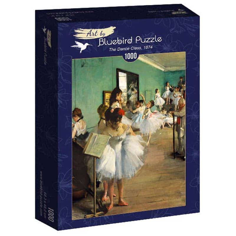 Bluebird Art Puslespil – E.Degas: Dansetimen 1000 brikker