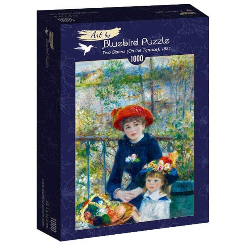 Bluebird Art Puslespil – A.Renoir: To søstre 1000 brikker