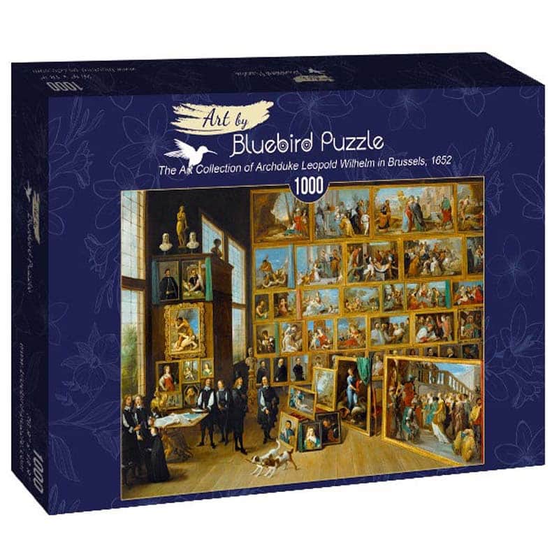 Bluebird Art Puslespil – D.Teniers: Galleriet i Bruxelles 1000 brikker