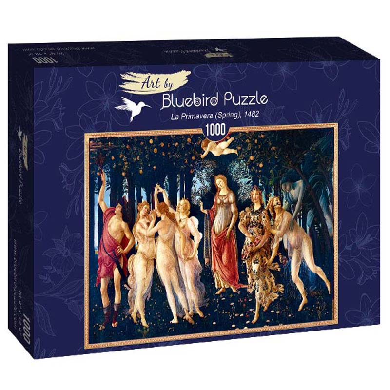 Bluebird Art Puslespil – S.Botticelli: Foråret 1000 brikker