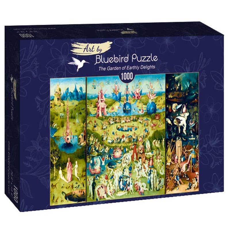 Bluebird Art Puslespil – H.Bosch: Lusternes have 1000 brikker