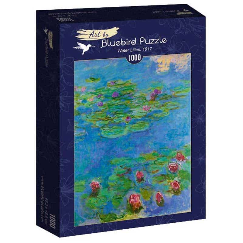 Bluebird Art Puslespil – C.Monet: Nymphéas 1000 brikker
