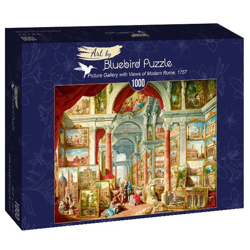 Bluebird Art Puslespil – Panini: Moderne Rom Galleriet 1000 brikker
