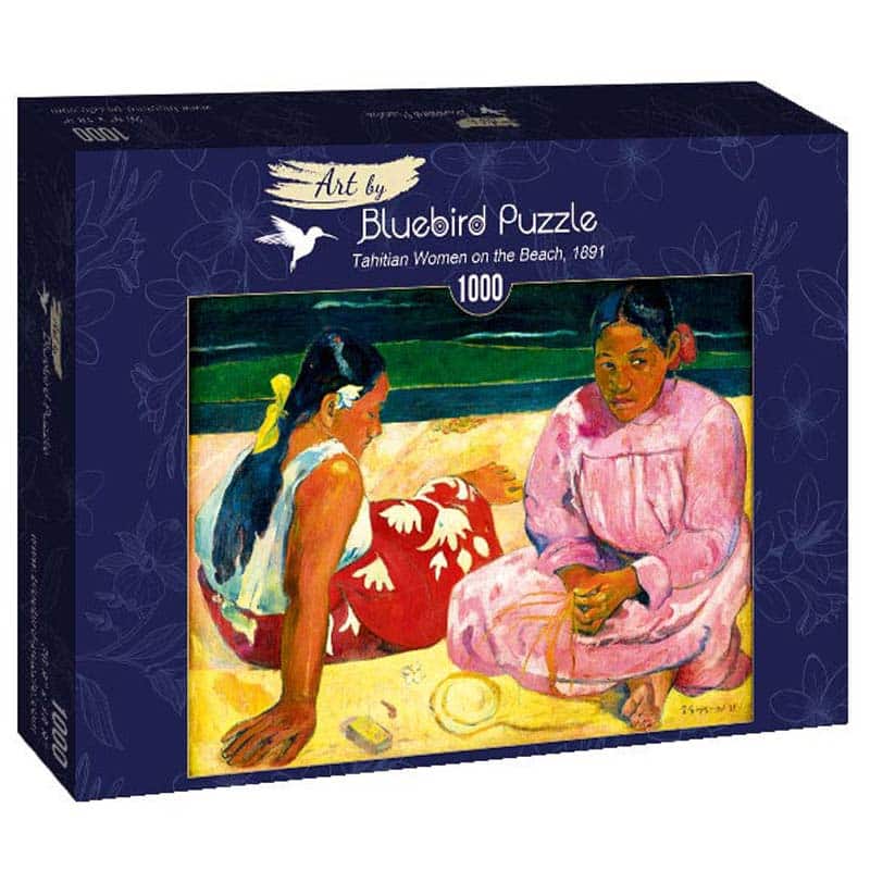 Bluebird Art Puslespil – P.Gauguin: Tahitiske kvinder på stranden 1000 brikker