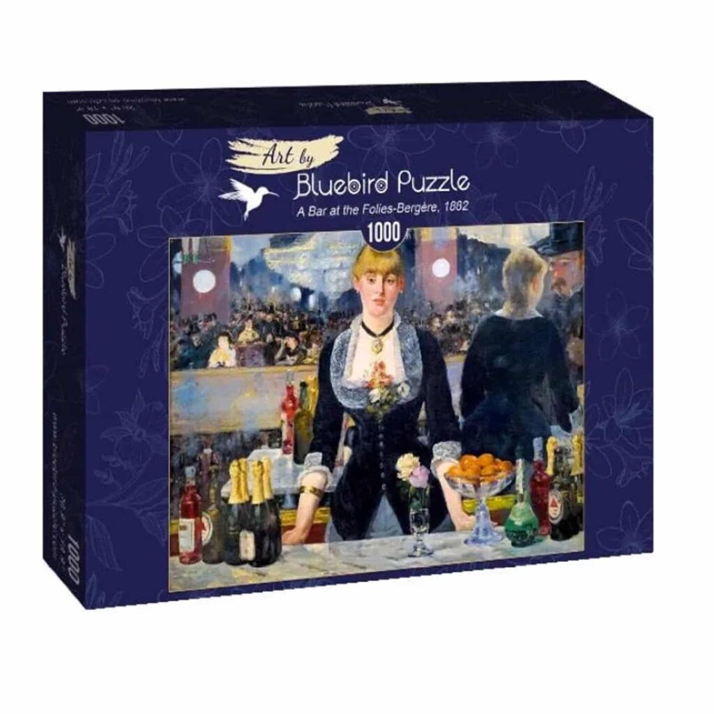 Bluebird Puslespil – Édouard Manet: En bar på Folies-Bergère 1882, 1000 Brikker
