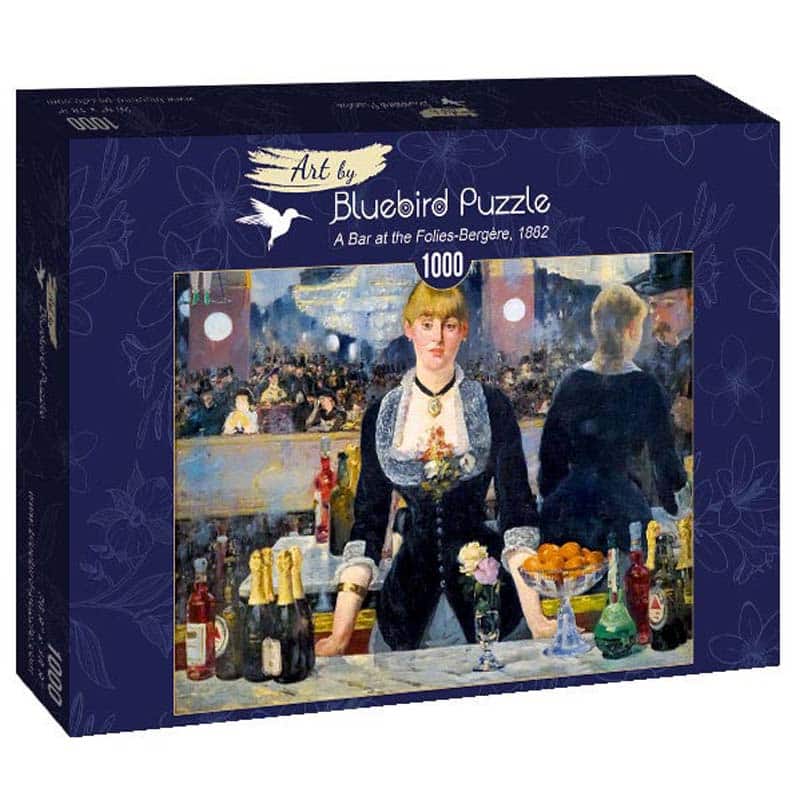 Bluebird Art Puslespil – E.Manet: Bar i Folies Bergère 1000 brikker