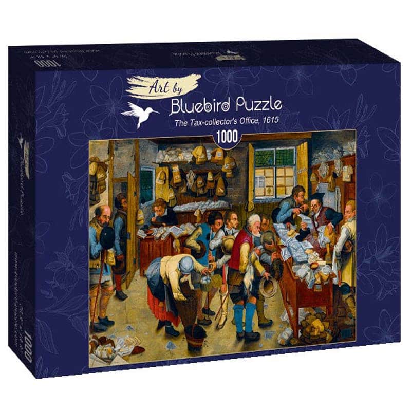 Bluebird Art Puslespil – P.Brueghel: Skatteverket 1000 brikker