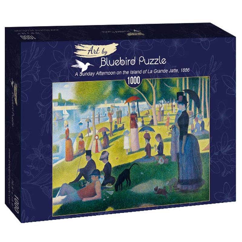 Bluebird Art Puslespil – G.Seurat: En søndag eftermiddag på øen La Grande Jatte 1000 brikker