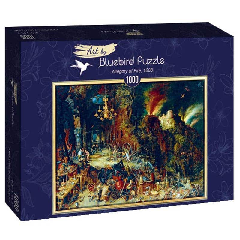 Bluebird Art Puslespil – P.Brueghel: Ildens allegori 1000 brikker