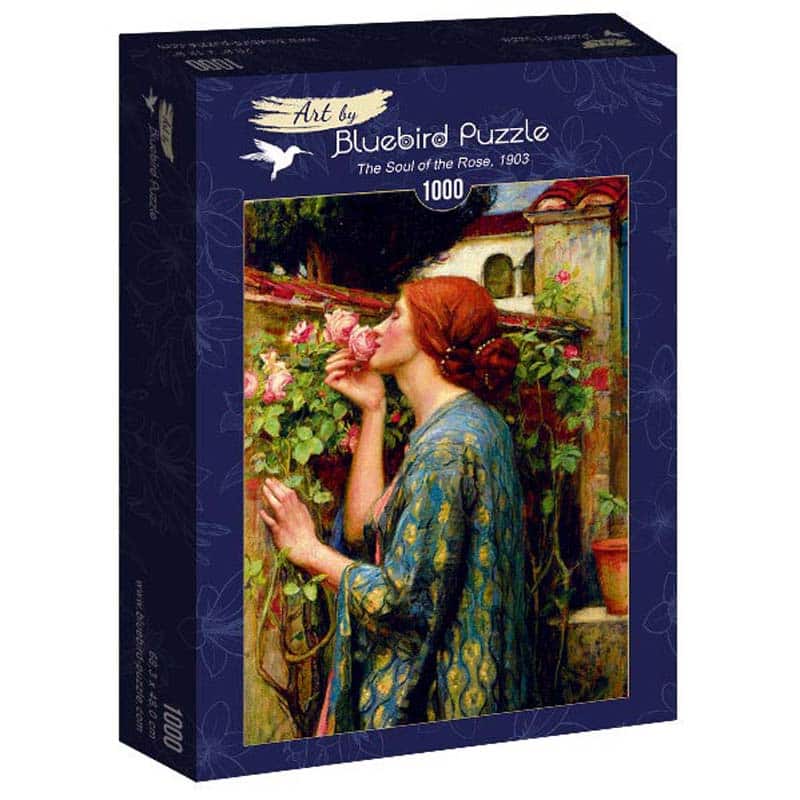 Bluebird Art Puslespil – J.W.Waterhouse: Rosens sjæl 1000 brikker