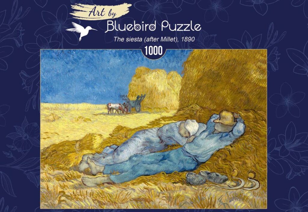 Bluebird Art Puslespil – Van Gogh: Siestan 1000 brikker