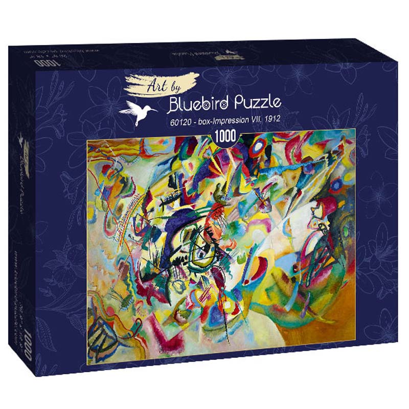 Bluebird Art Puslespil – V.Kandinsky: Impression VII 1000 brikker