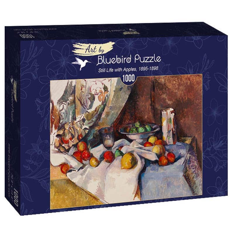 Bluebird Art Puslespil – P.Cézanne: Stilleben med Æbler 1000 brikker