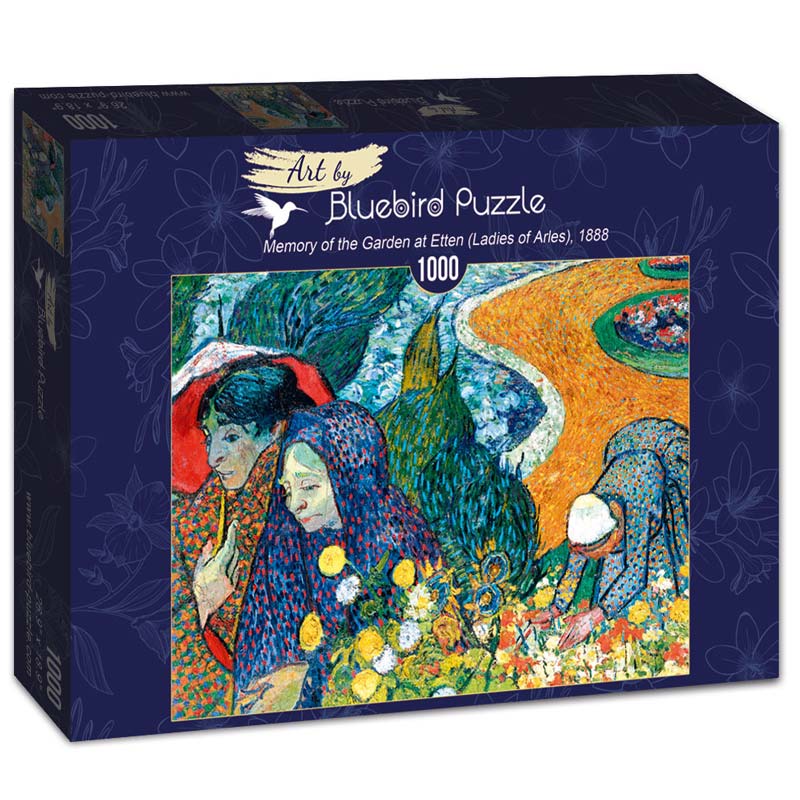 Bluebird Art Puslespil – Van Gogh: Erindring om haven i Etten 1000 brikker