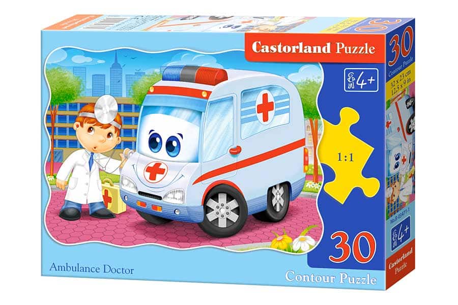 Castorland Puslespil – Ambulance Læge 30 Brikker