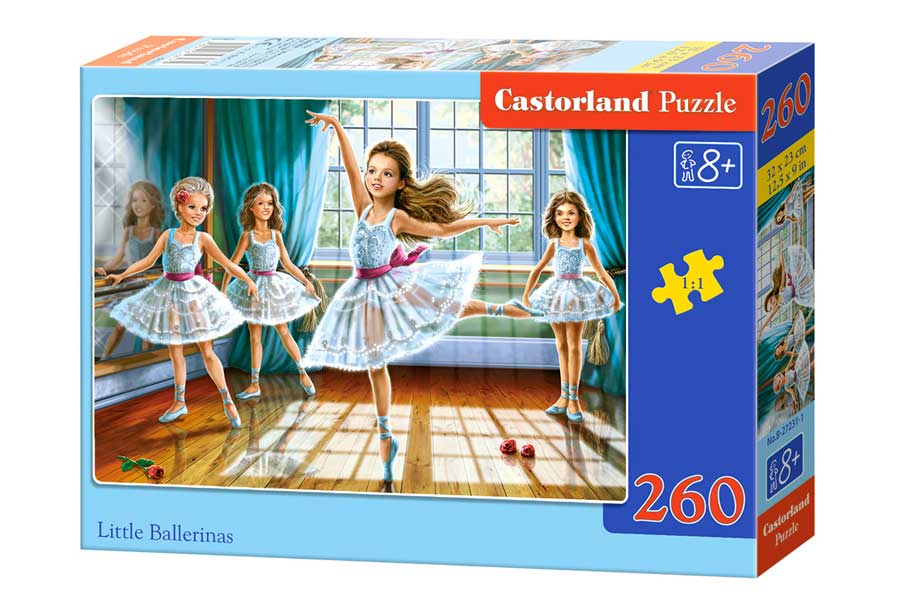 Castorland Puslespil – Små Ballerinaer 260 Brikker