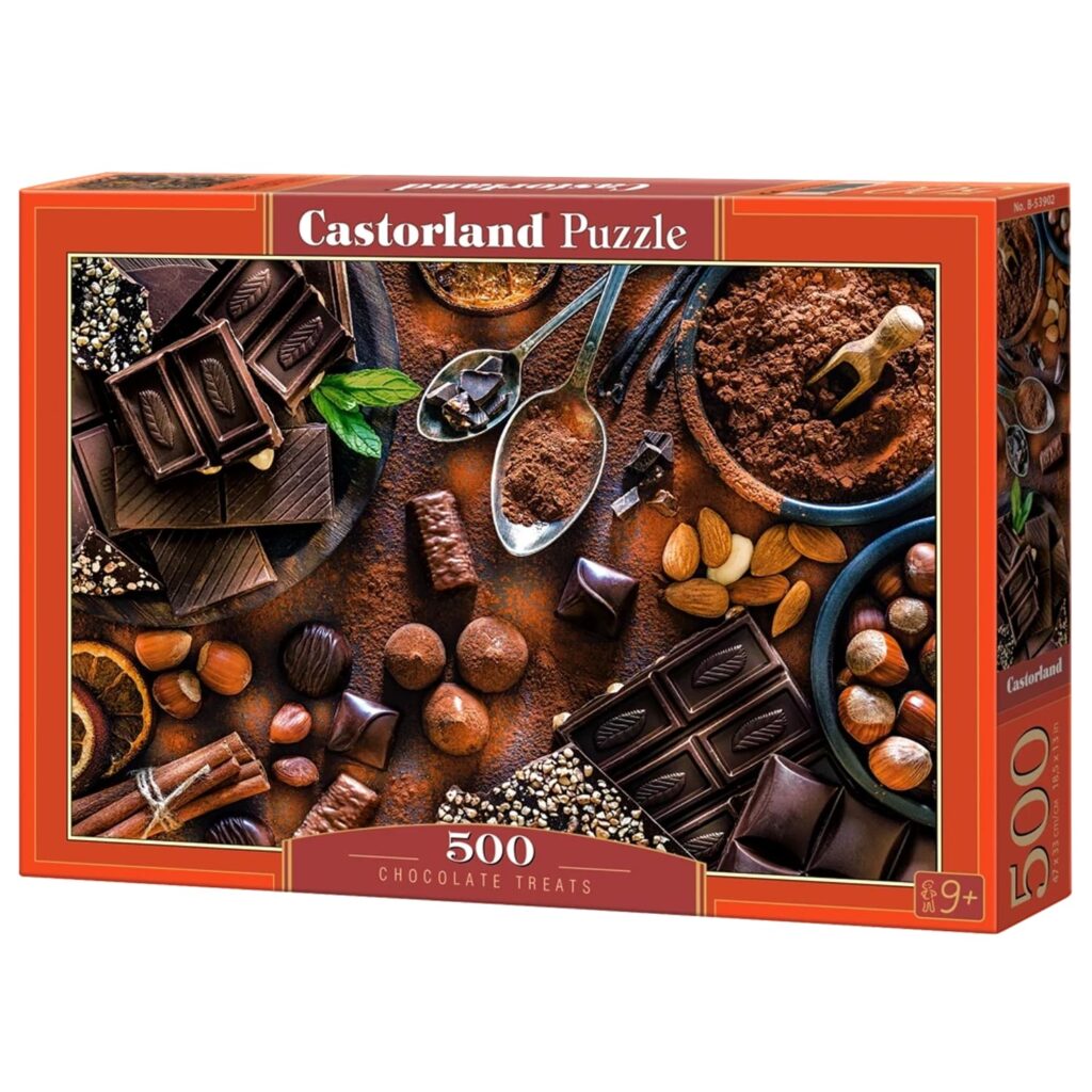 Castorland Puslespil – Chokoladedrømme 500 Brikker