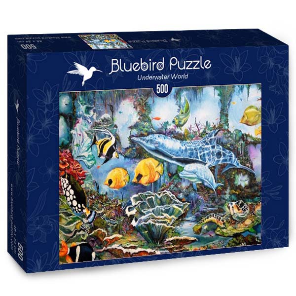 Bluebird Puslespil – Verden under vandet 500 brikker