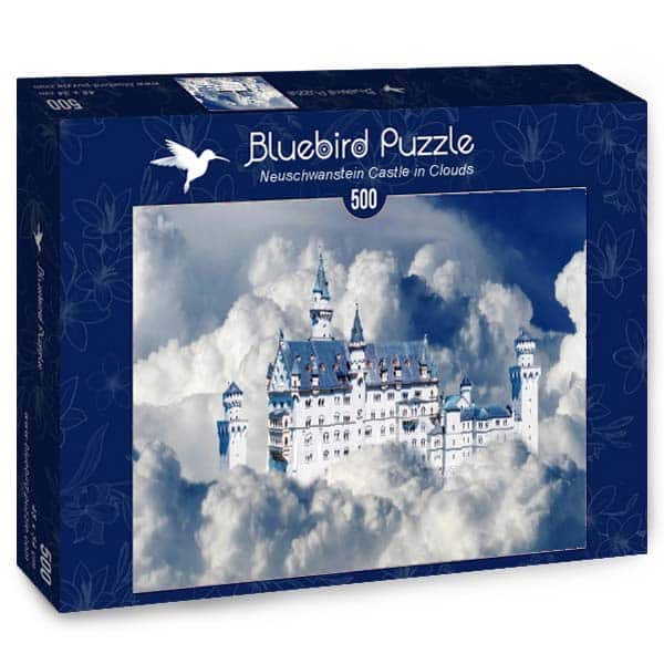 Bluebird Puslespil – Neuschwanstein Slot blandt skyerne 500 brikker