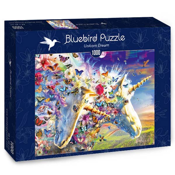 Bluebird Puslespil – Enhjørningedrøm 1000 brikker
