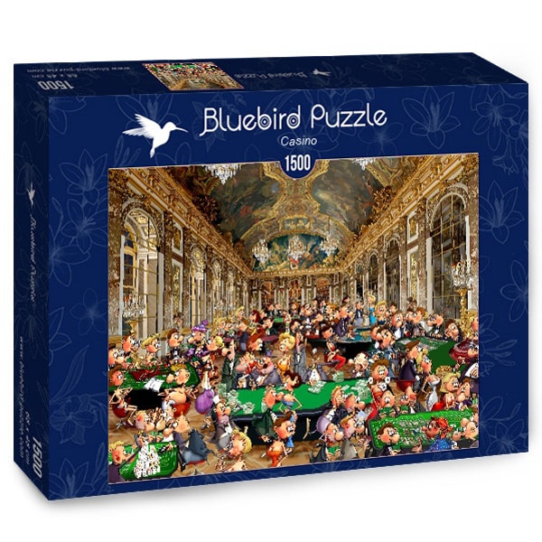 Bluebird Puslespil – Casino 1500 brikker