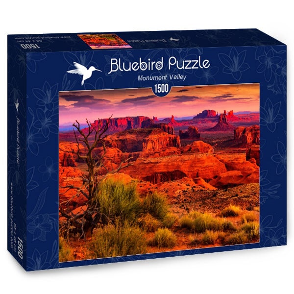 Bluebird Puslespil – Monument Valley i USA 1500 brikker
