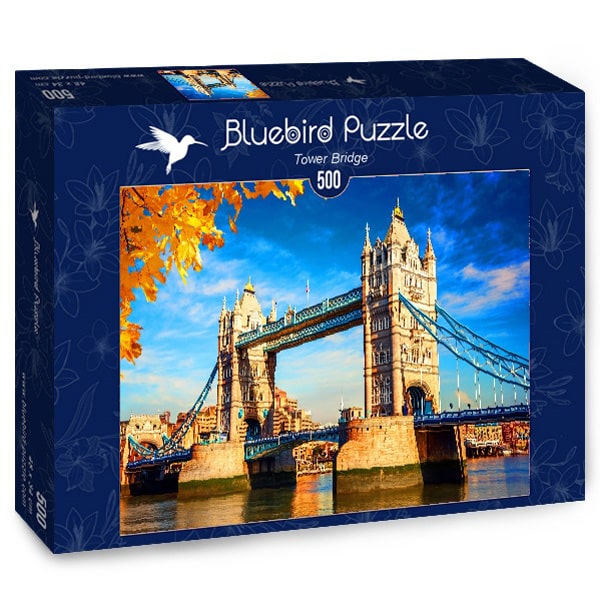Bluebird Puslespil – Tower Bridge, London 500 brikker